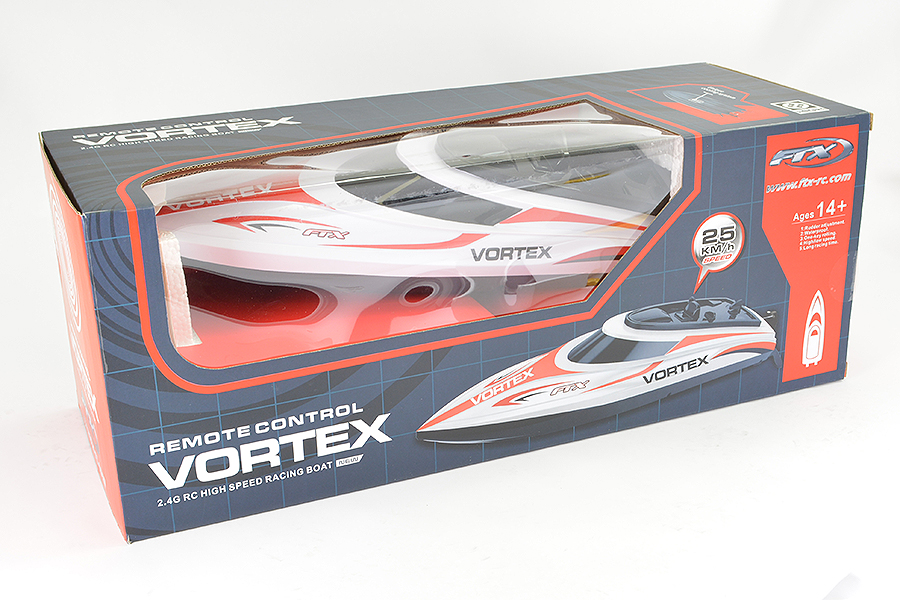 FTX VORTEX HIGH SPEED BATEAU RC 44CM 25 KM/H FTX0700