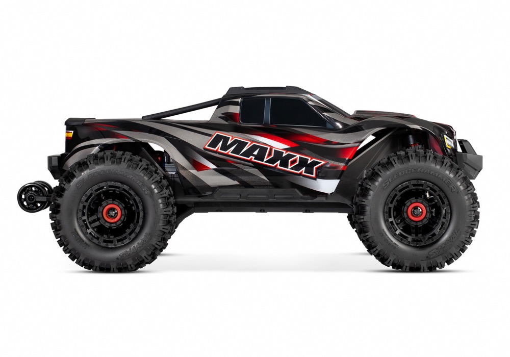 TRAXXAS MAXX 4X4 WIDEMAXX BRUSHLESS ROUGE