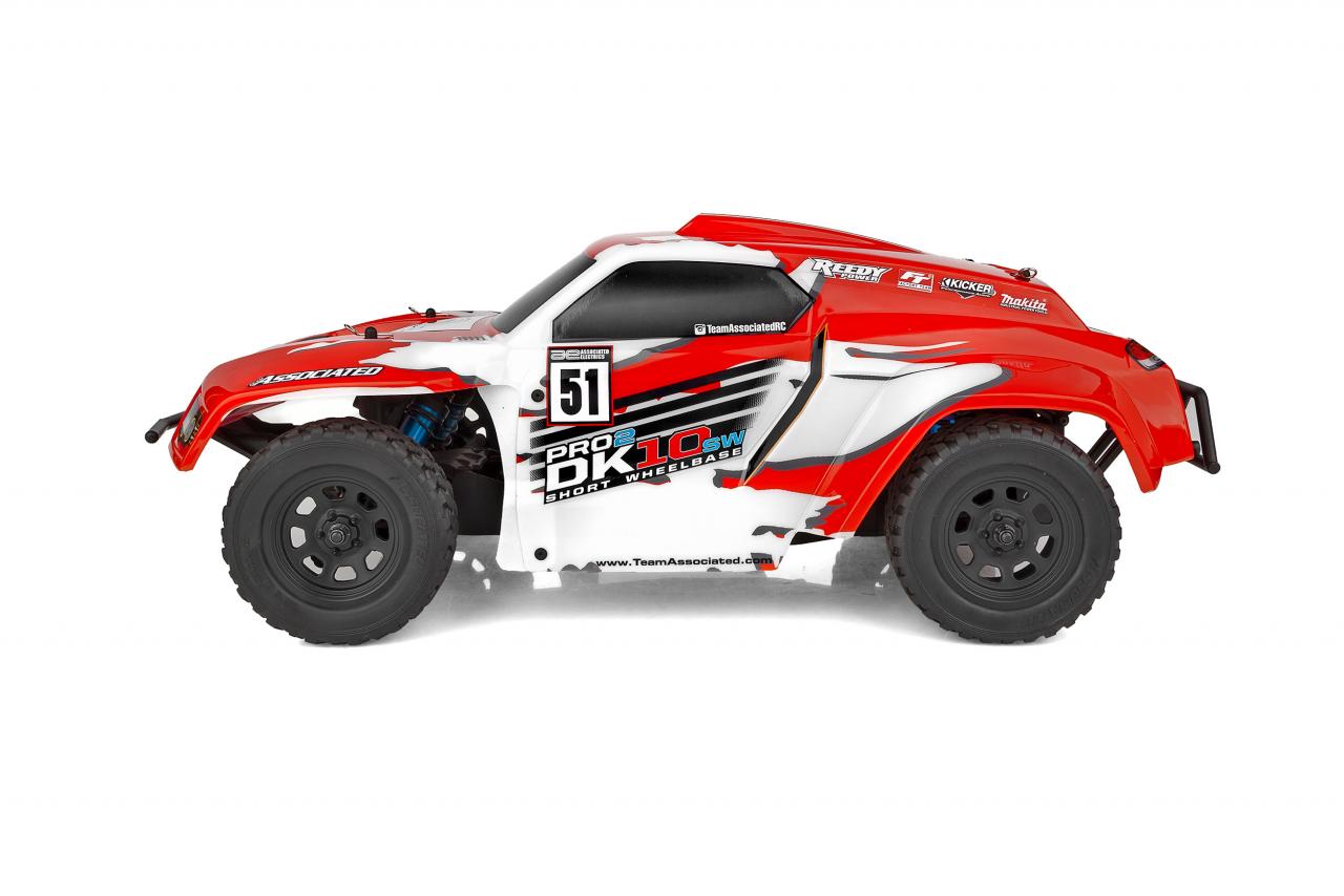 TEAM ASSOCIATED Pro2 DK10SW brushless ROUGE RTR sans batterie/chargeur