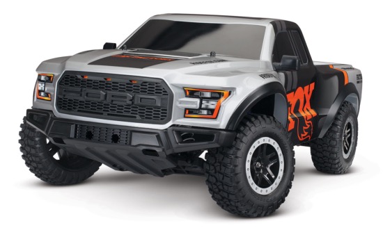 TRAXXAS FORD RAPTOR F-150 FOX- 4x2 - 1/10 BRUSHED TQ 2.4GHZ - iD BATTERIE et CHARGEUR