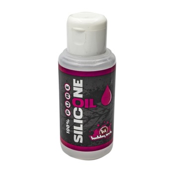 HUILE SILICONE HOBBYTECH RACING 5000 CPS 80ML pour différentiel