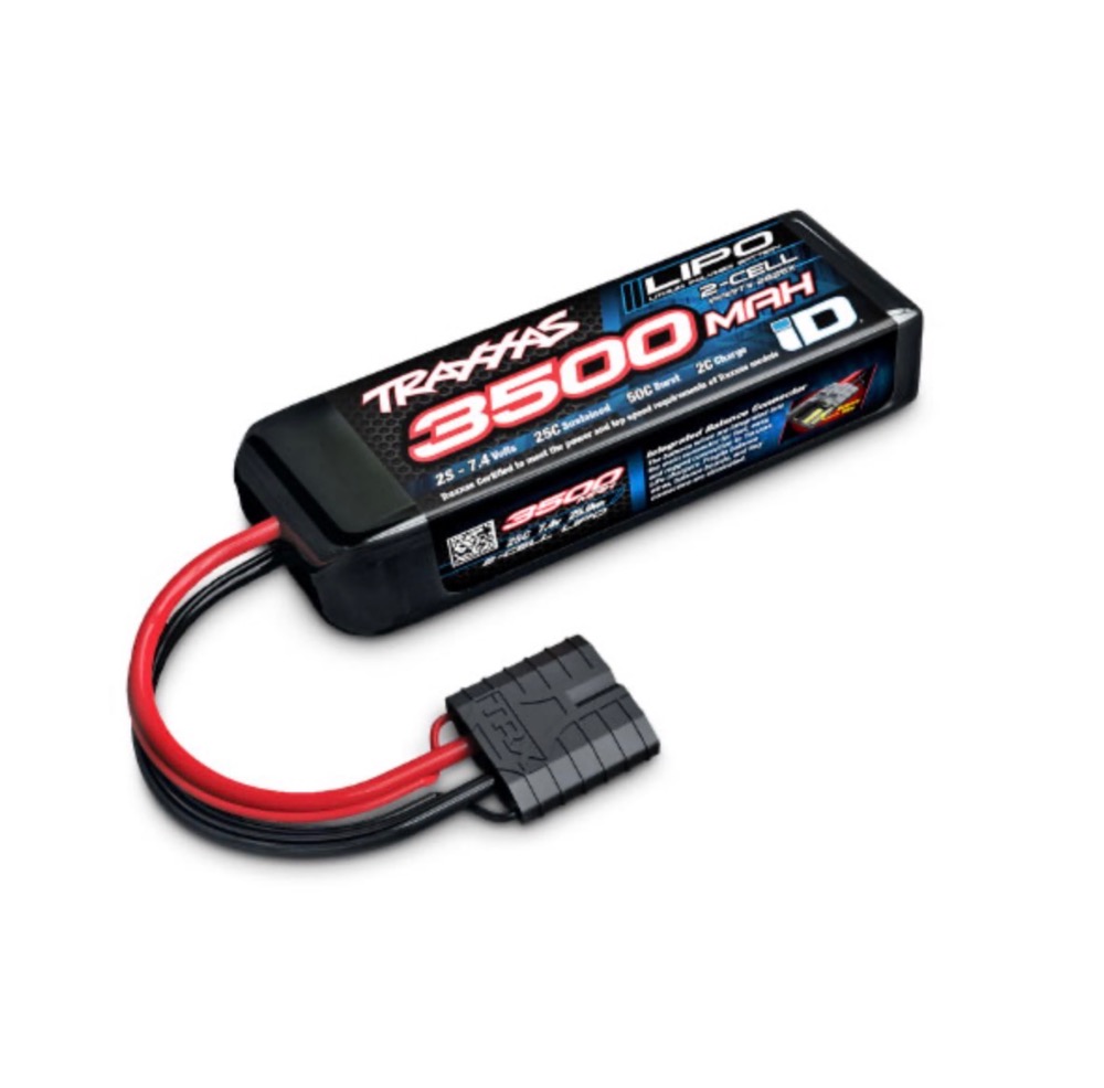 Batterie LiPo Traxxas 7,4V 3500mAh 2S 30C iD – Mini MAXX et XRT 2825X