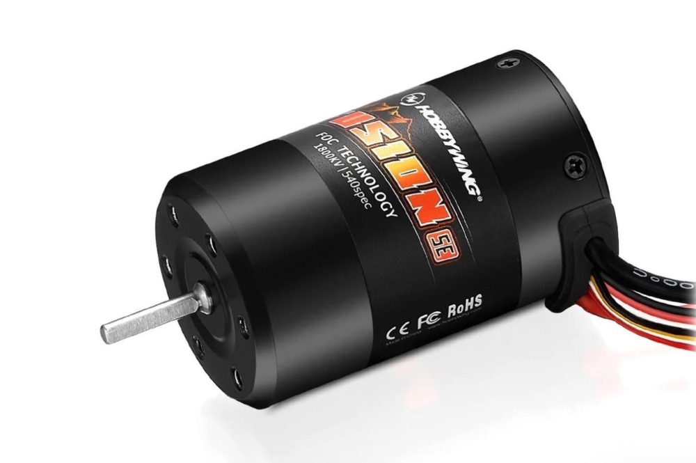 Hobbywing QuicRun Fusion SE 1800KV – Combo Brushless 2-en-1 Crawler 1/10