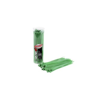 Collier rilsan Vert 2.5x100mm - 50 pcs - CORALLY - C-50502