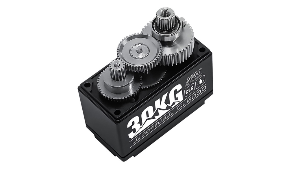 Servo SRT CL6030 Coreless HV étanche 30 kg – 0,11 s/60° à 7,4 V