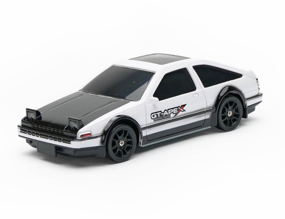 E-ZEE RC TRUENO 1/43 Blanche – Voiture Drift RC 4WD avec Gyroscope