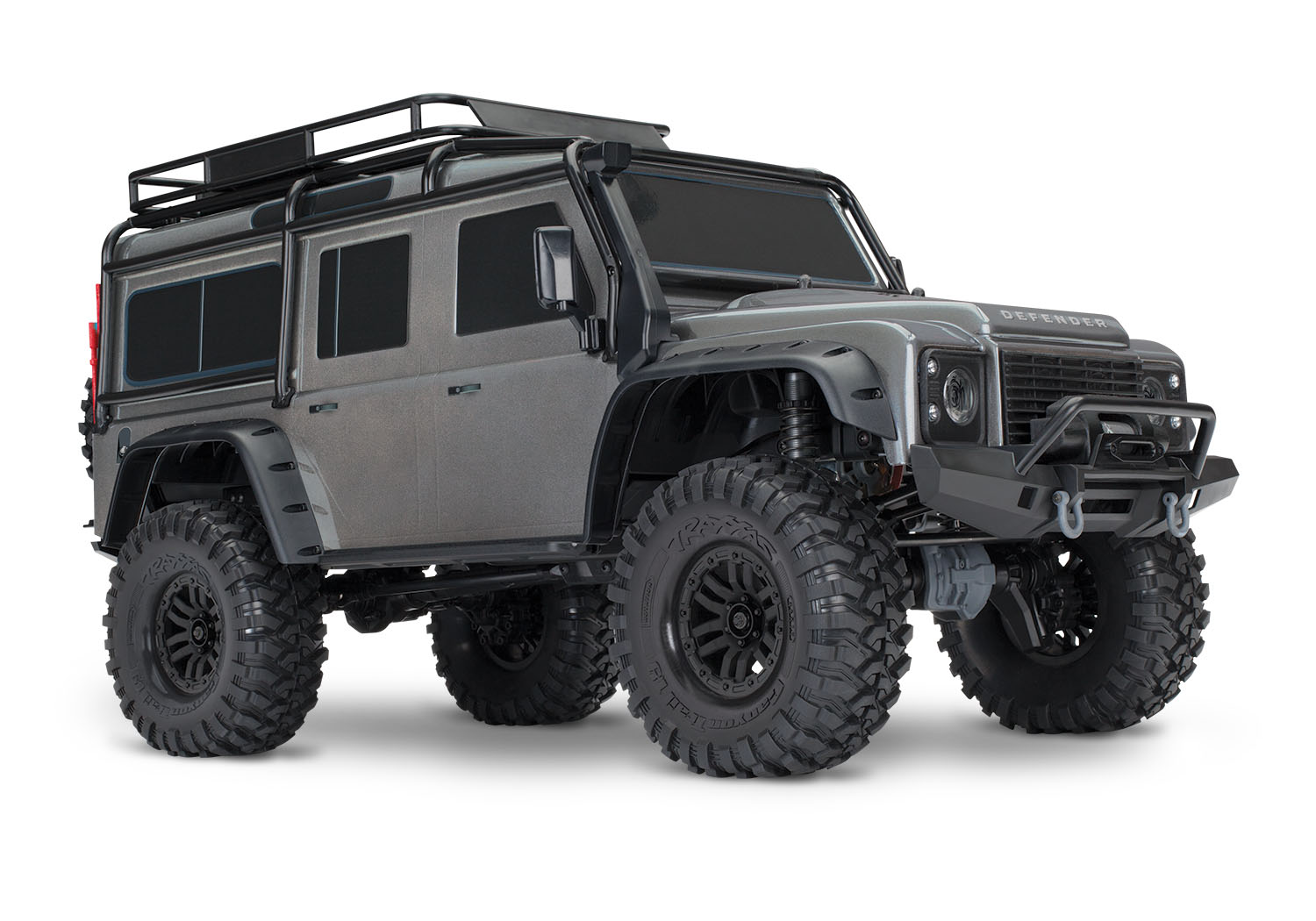 TRAXXAS TRX-4 LAND ROVER DEFENDER GRIS - CRAWLER RC
