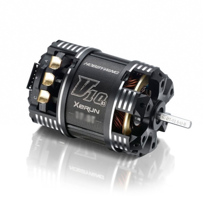 Hobbywing Xerun V10 Brushless Motor G3 4420kV (2s) 7.5T Sensored pour 1:10