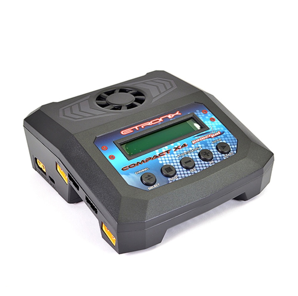Etronix PowerPal Compact X4 AC/DC – Chargeur 4 sorties 400W ET0203E