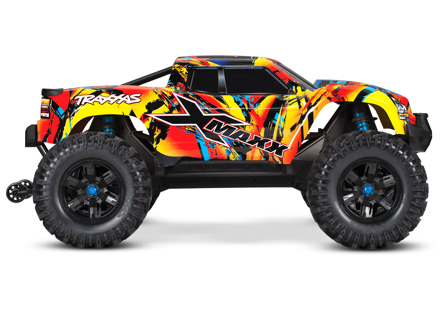 TRAXXAS X-MAXX - 8S - BRUSHLESS - WIRELESS - ID- TSM - SOLAR FLARE