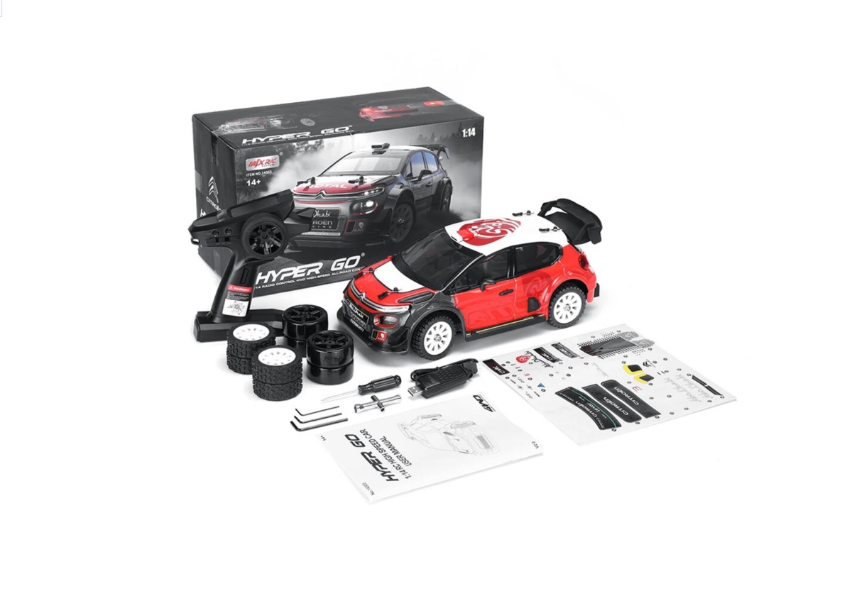 MJX Hyper GO 14303 voiture rc 1/14 Citroen C3 WRC 4WD RTR