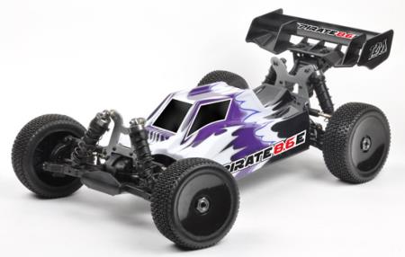 Pack T2M Buggy Pirate 8.6 E 4wd Brushless 4S Radio CR3P