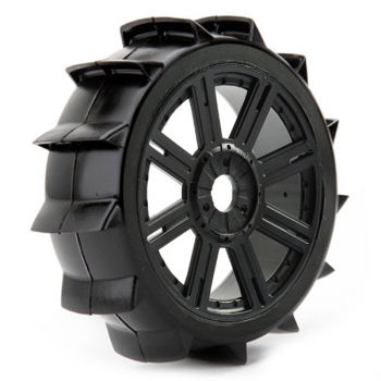 FASTRAX Paire de roue SABLE BUGGY 1/8 FAST1025B