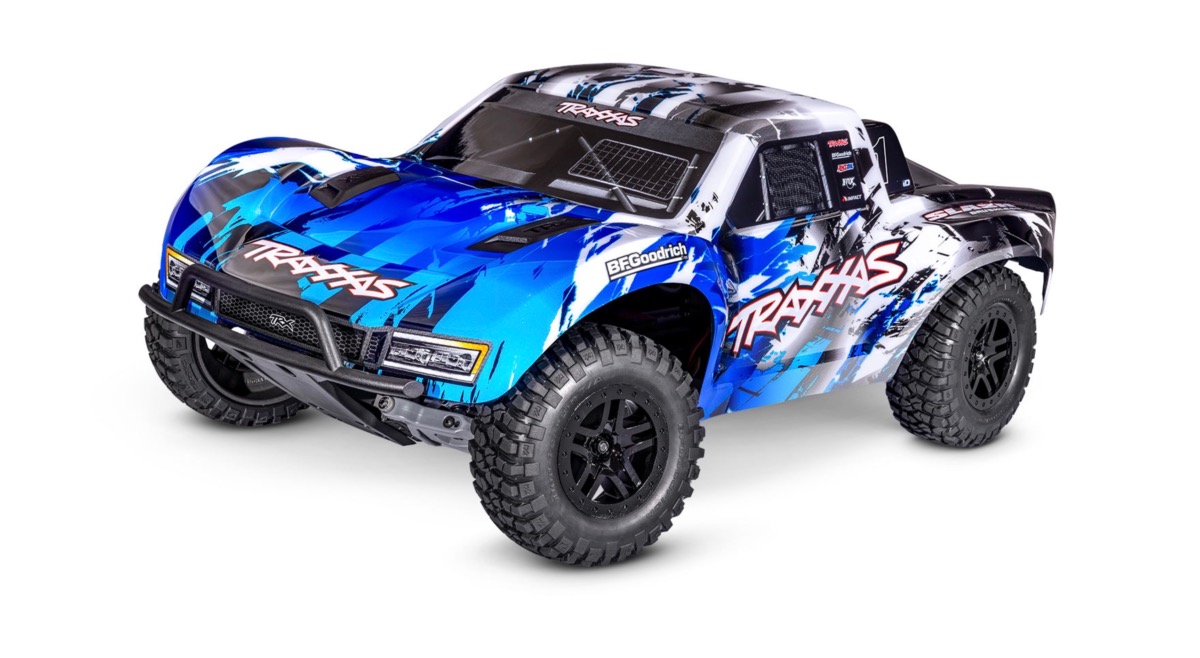 Traxxas Slash 4X2 VX3 – short course RC Brushless 1/10 RTR BLEU