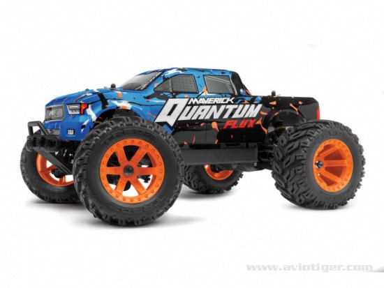 MAVERICK QUANTUM MT 1/10 4X4 FLUX - BLEU VERSION 2