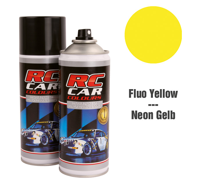 Peinture lexan jaune fluo Nr 1007 150ml