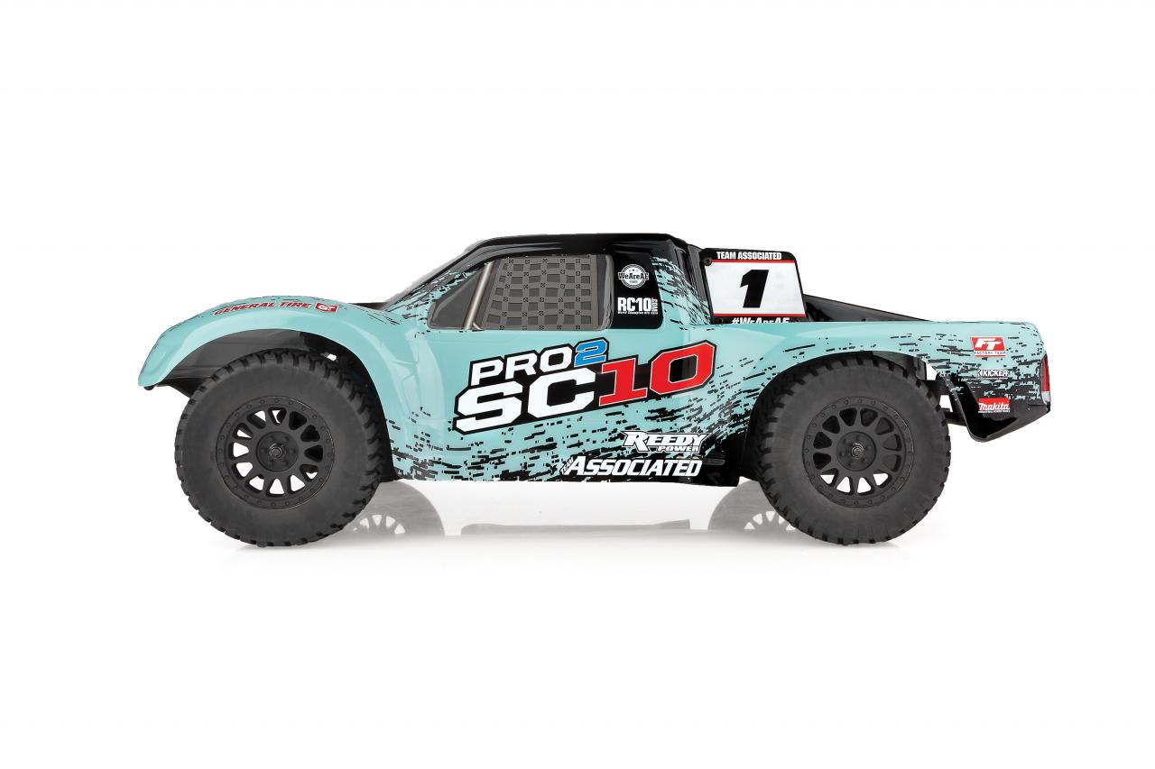 PACK ECO TEAM ASSOCIATED PRO2 SC10 BRUSHLESS RTR LIPO 3S ET CHARGEUR