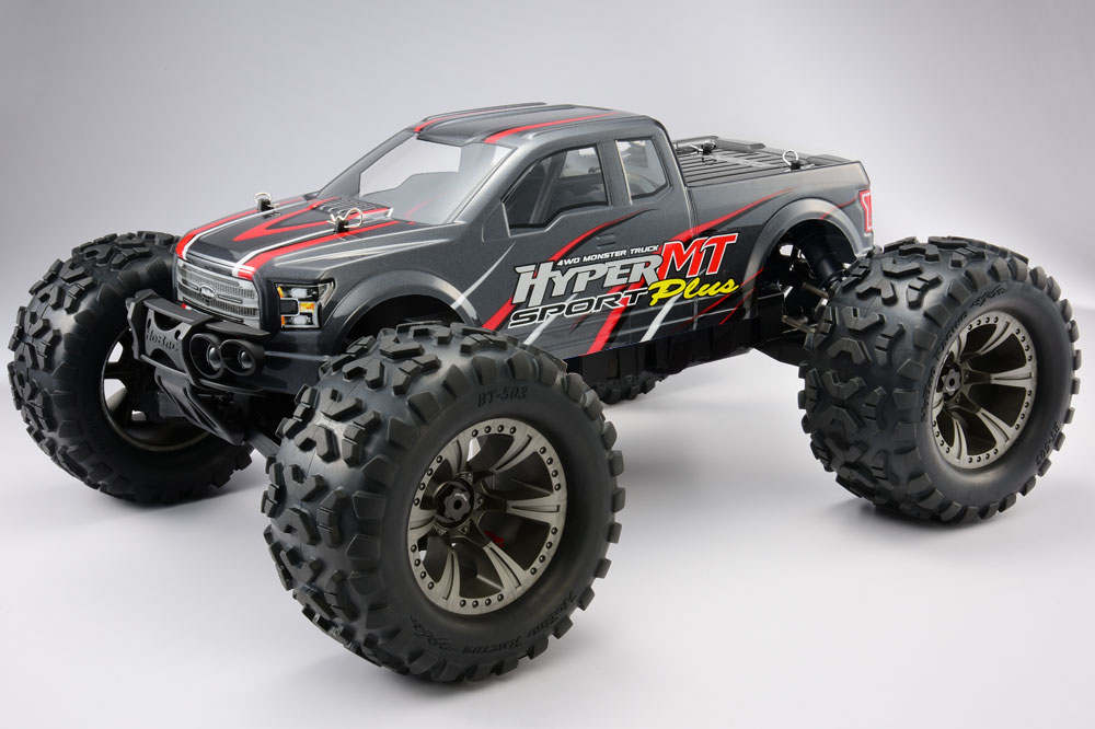 PACK ECO HOBAO HYPER MT PLUS 1/8 Truck brushless LIPO 6S/CHARGEUR (GRIS)