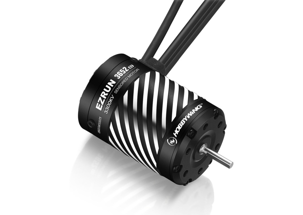 Hobbywing Ezrun 3652SD G3 3300KV  Moteur Brushless 1/10 Axe 3,175 mm