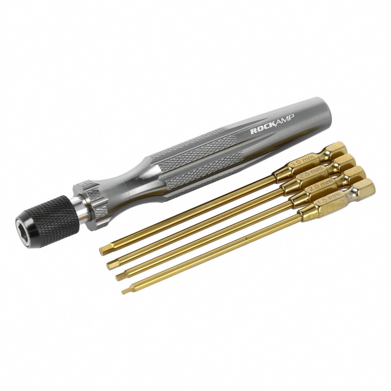 Robitronic Sets d’outils hex 4 en 1 RA50325