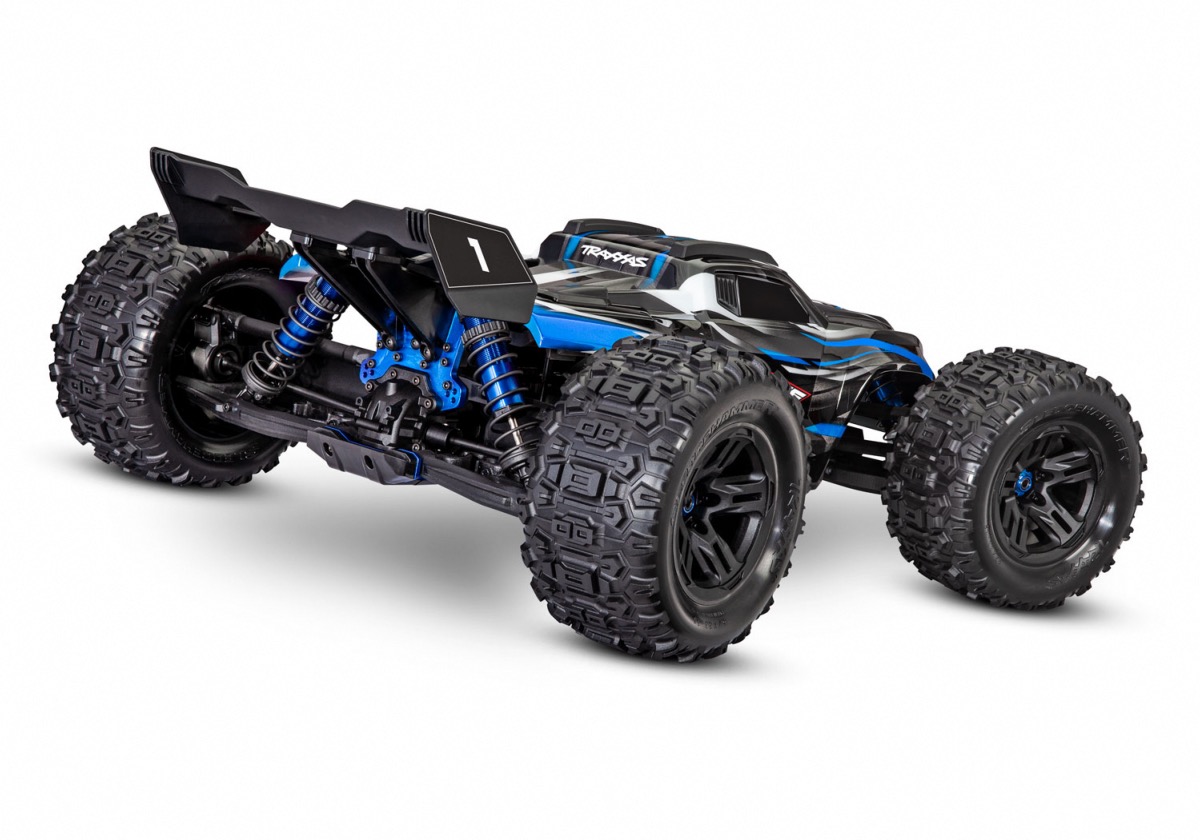 TRAXXAS SLEDGE 4X4 BRUSHLESS 6S BLEU 95076-4