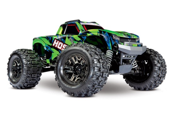 TRAXXAS HOSS 3S - 1/10 4x4- BRUSHLESS - TSM - VERT - SANS batterie&chargeur