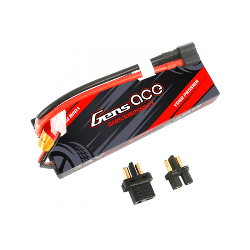 Gens ace Bashing LiPo 2S 7.4V-5300-60C (Deans+EC3)