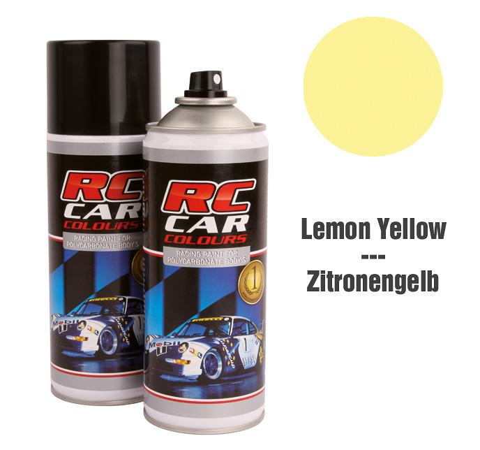 Peinture Lexan Lemon Yellow Nr 020 150ml