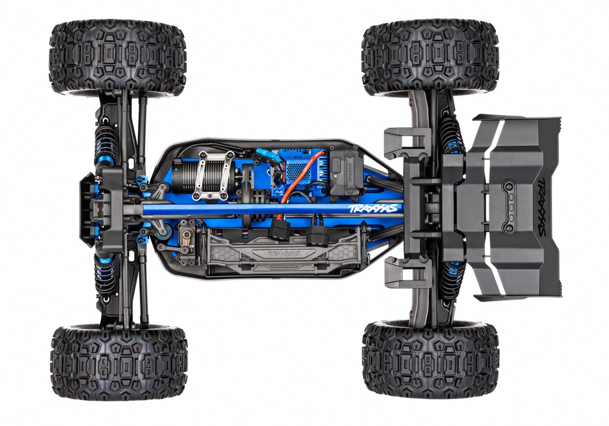 TRAXXAS SLEDGE 4X4 BRUSHLESS 6S BLEU 95076-4