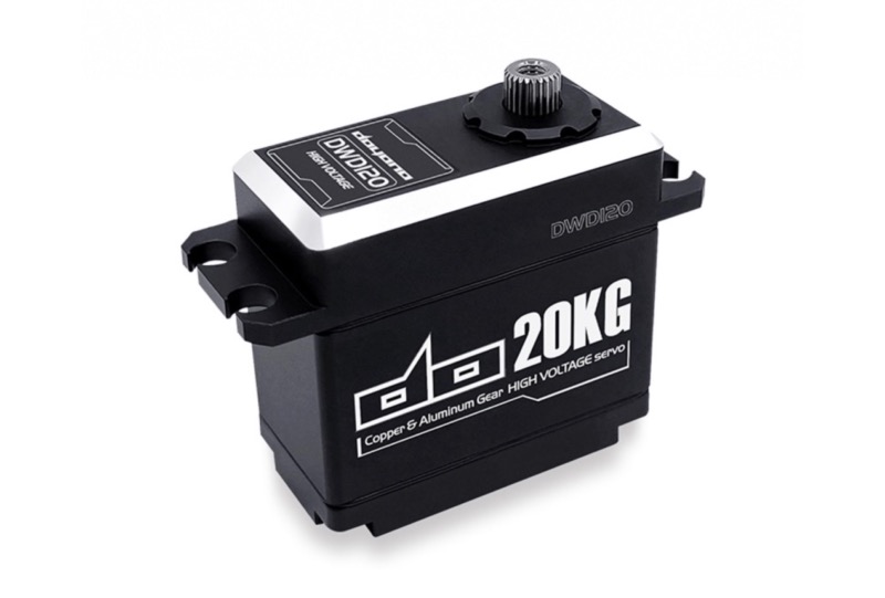 Doyono DWD120 Servo RC Num�rique HV �tanche 20 kg�cm � 0,14 s � 7,4 V