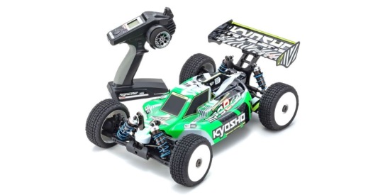 PACK ECO KYOSHO INFERNO MP9E EVO V2 1/8 RC BRUSHLESS LIPO 4S CHARGEUR RAPIDE