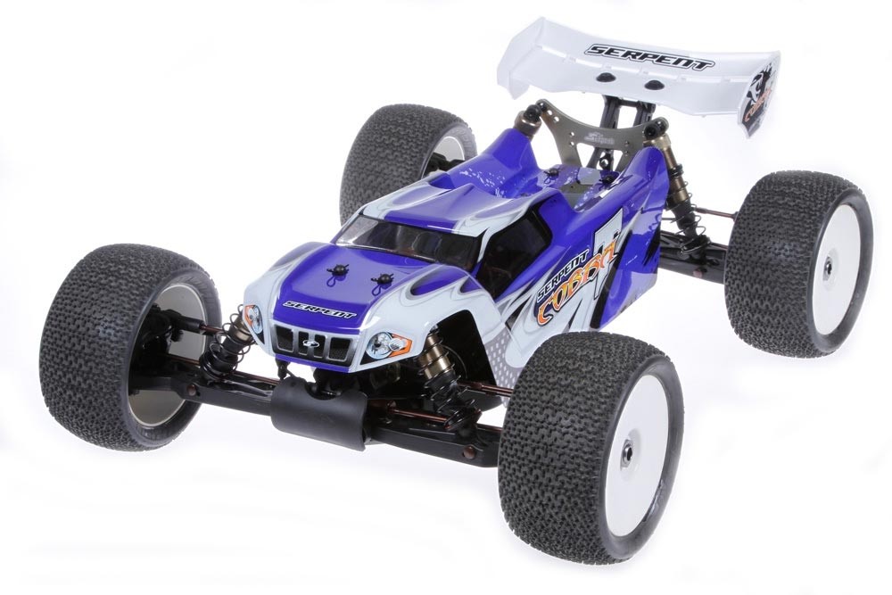 SERPENT COBRA TE TRUGGY BRUSHLESS RTR 1/8 BLEU