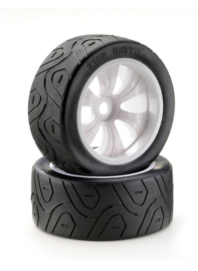 ABSIMA Paire de roue TRUGGY 1/8 ROUTE - 1/2 offset 2520053