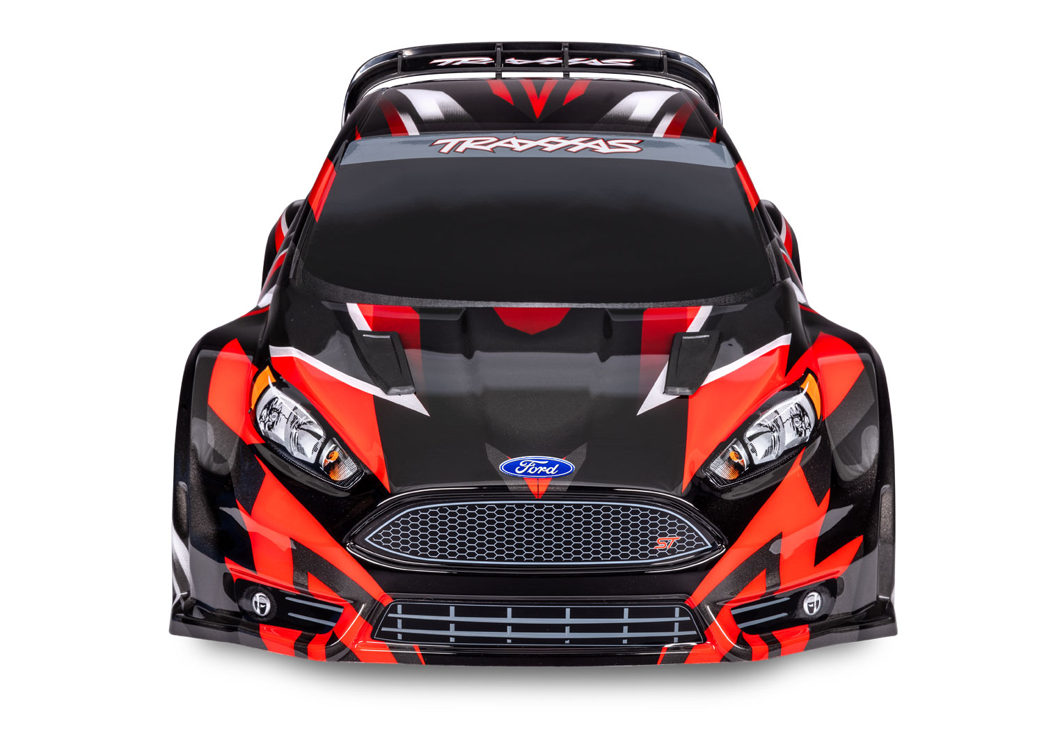 PACK ECO FORD FIESTA ST RALLY BRUSHLESS BL-2S ROUGE LIPO 2S 5800 MAH CHARGEUR TRAXXAS SAC OFFERT