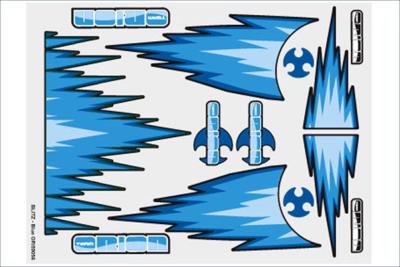 ORION Internal Graphics set Blitz blue ORI59056