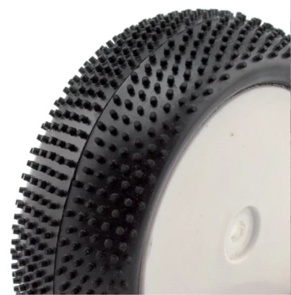 Pneus Buggy 1/10 Arrière Hobbytech HTR-T428 mini picots