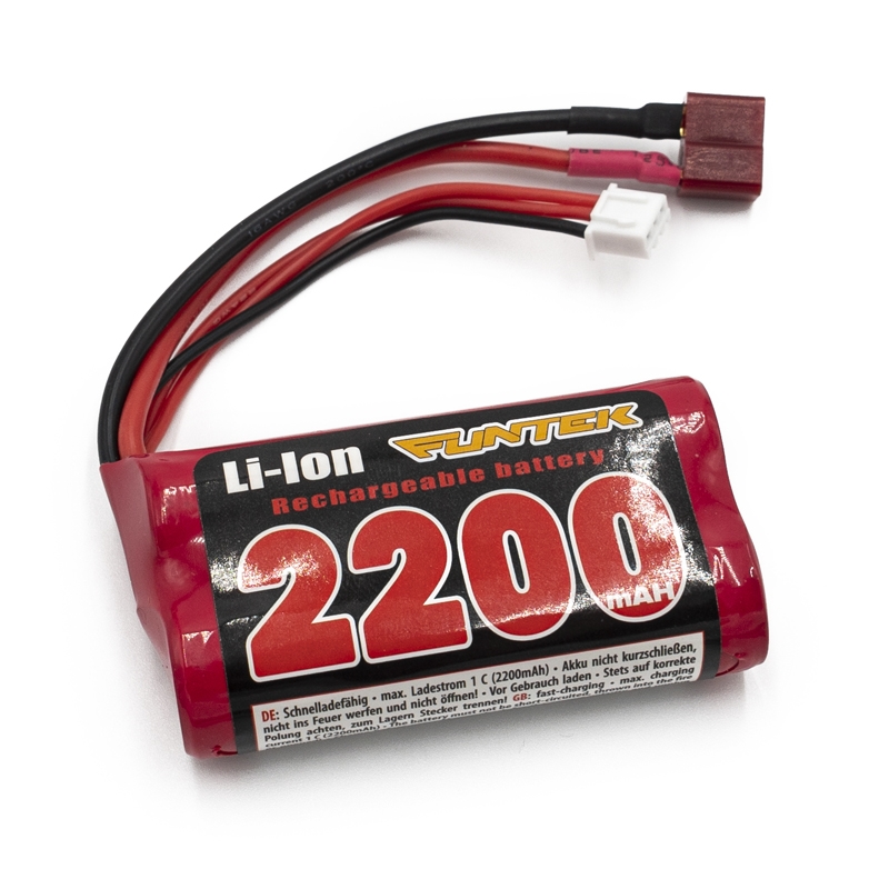 BATTERIE OPTION POUR FUNTEK STX LI-ION 7.4V 2200 MAH 15C DEAN