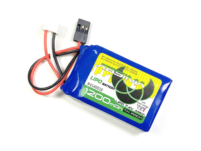 Absima batterie Lipo 2S 1200 mah pour radio