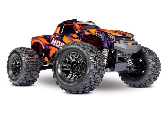 TRAXXAS HOSS 3S - 1/10 4x4- BRUSHLESS - TSM - ORANGE - SANS batterie&chargeur