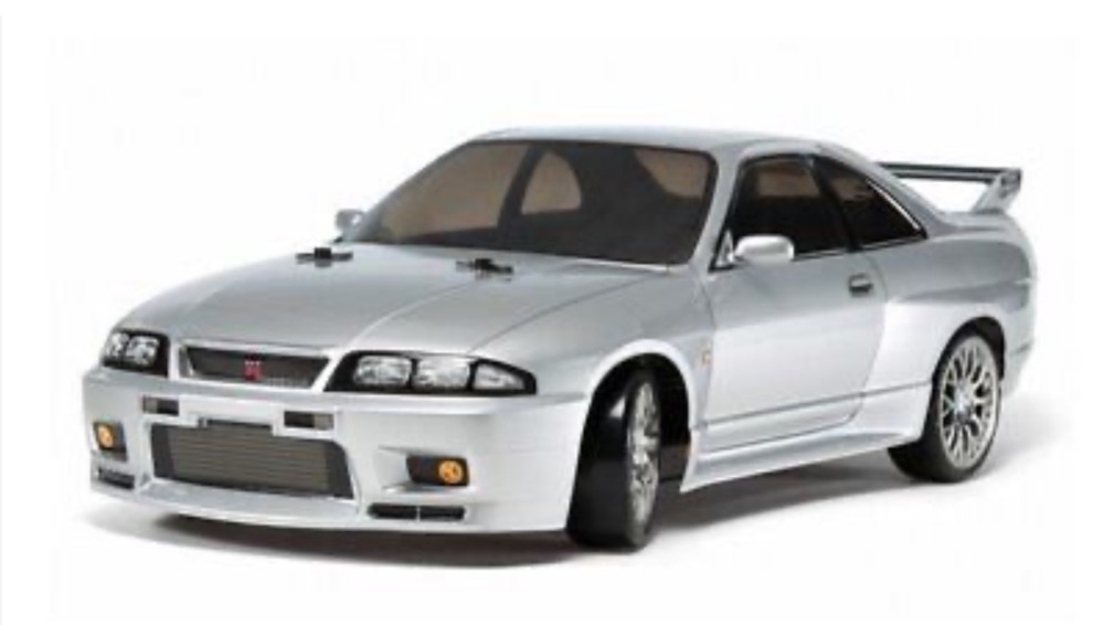 RC Skyline GT-R R33 drift TT02D Voiture Tamiya en kit PACK COMPLET
